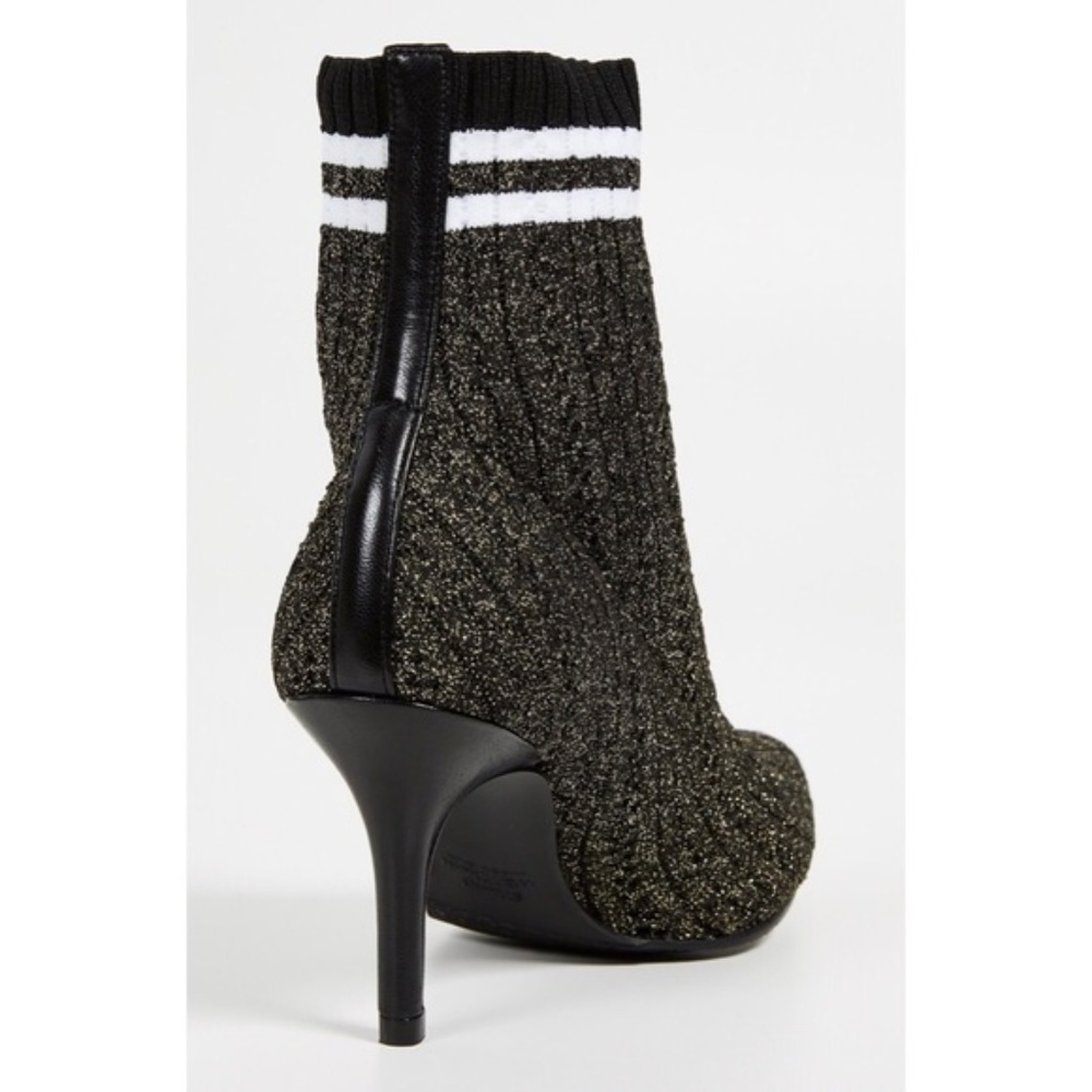 New Stuart Weitzman Waverly Gold Sock booties - Picture 4 of 5
